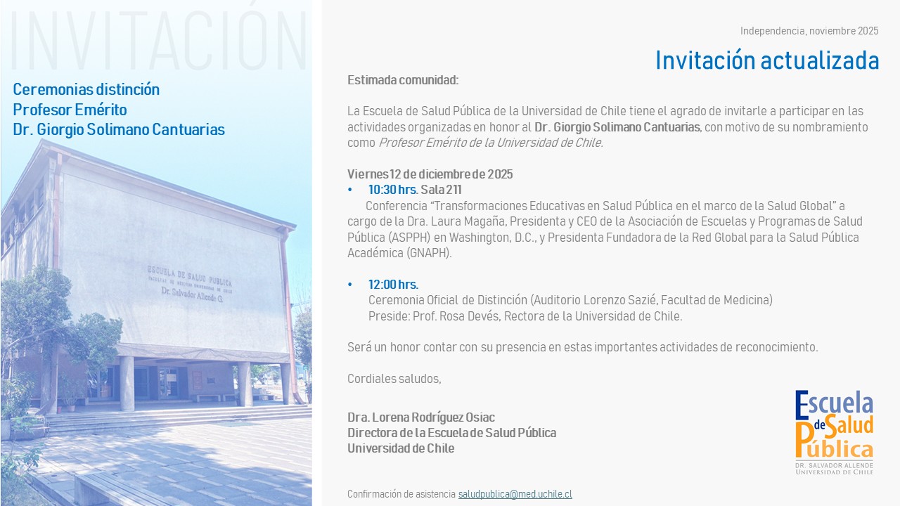 Invitación ceremonia Profesor Emérito Dr. Giorgio Solimano_ actualizada 
