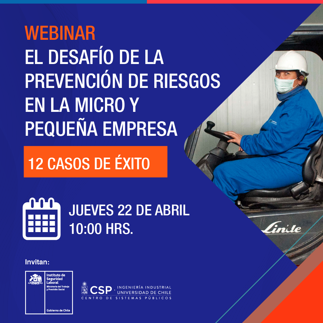 Webinar el desafío de la prevención de riesgos en la micro y pequeña ...