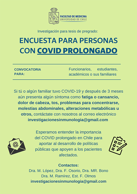 Investigadoras llaman a comunidad U. Chile a participar de estudio
