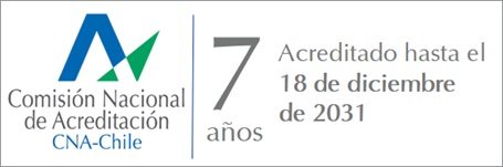Acreditado por CNA-Chile por 7 años hasta diciembre 2031