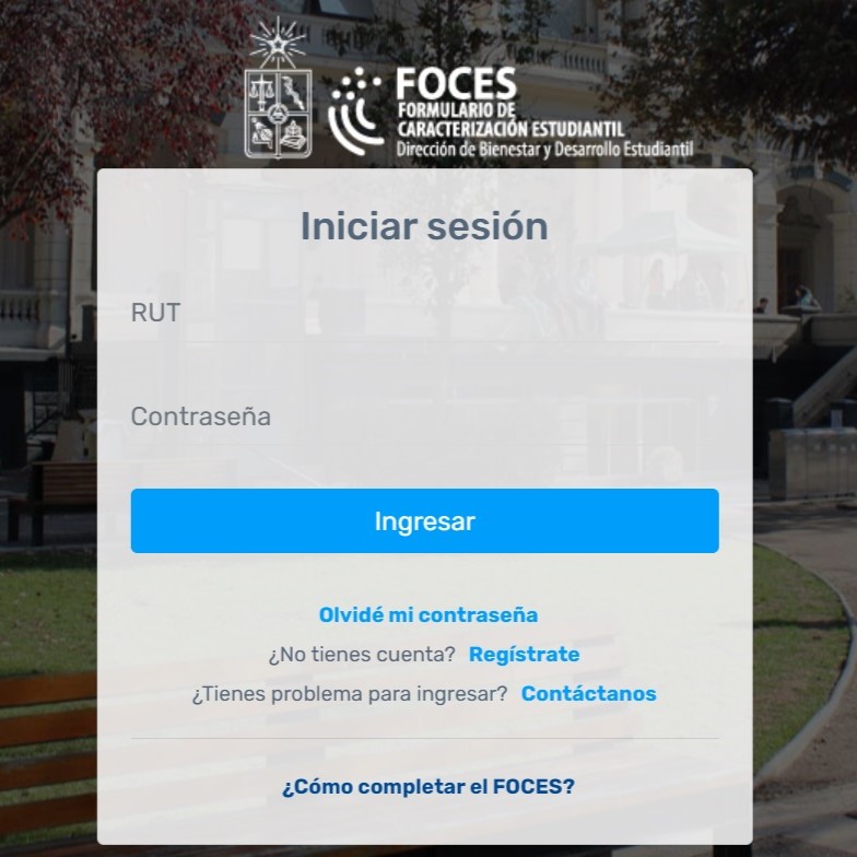 ¡Completa el FOCES y accede a los beneficios internos de la U. de Chile ...