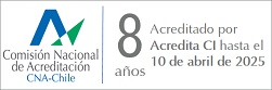 Acreditado por CNA-Chile por 8 años hasta abril 2025