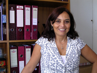 Viviana Barahona Herrera, secretaria de la Dirección de la Clínica Odontológica Universidad de Chile. 
