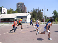 Durante la jornada recreativa, los mechones participaron de actividades en diversas ramas deportivas.