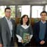 Los autores Cecilia Baginsky G., Oscar Seguel S.  y Américo Contreras V. 