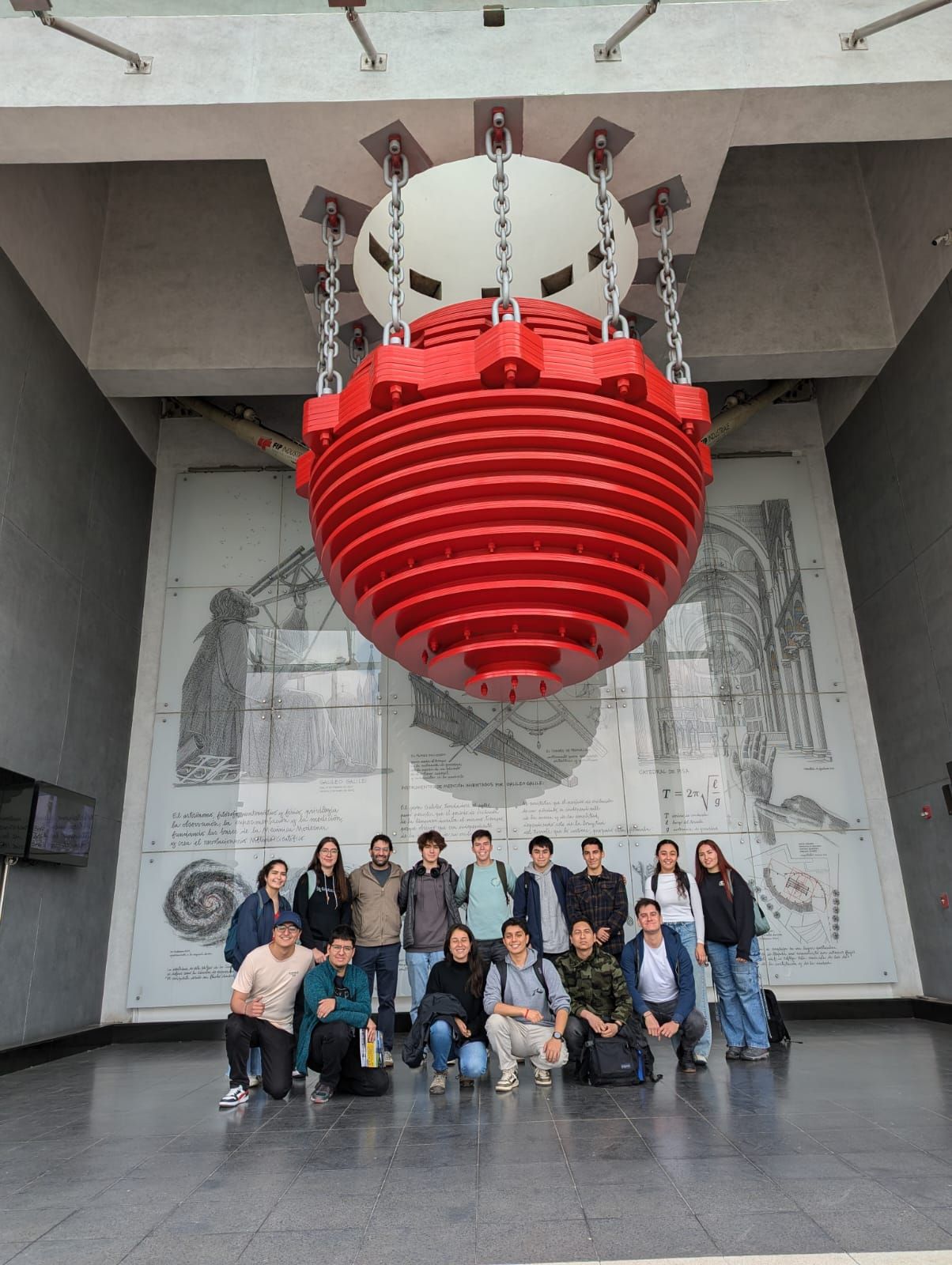 Visita a Cámara Chilena de la Construcción de la carrea Ingeniería Civil de la Universidad de Chile