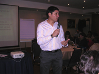 Prof. Dr. Erik Dreyer Arroyo, Presidente de la Comisión de Innovación Curricular (CIC), de la Facultad de Odontología.