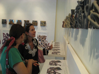 "Espacios Recónditos" es el nombre de la exposición que la académica del Dpto. de Artes Visuales, Cecilia Moriamez, exhibió en Punta Cana Art Gallery.