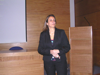 Prof. Pía Villanueva Bianchini, académica del Departamento del Niño y Ortopedia Dentomaxilar de la Facultad de Odontología.