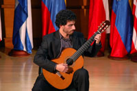 Danilo Cabaluz, alumno de Luis Orlandini, obtuvo el tercer lugar en el VI Encuentro Internacional de Guitarra Compensar de Bogotá, Colombia.