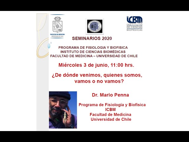 Seminario Dr. Mario Penna 03/06/2020 - Universidad de Chile