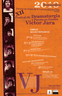 La duodécima versión del Festival de Dramaturgia y Puesta en Escena Víctor Jara tuvo como invitado especial la obra "Fuimos Cincomil", de la Universidad de Valparaíso.