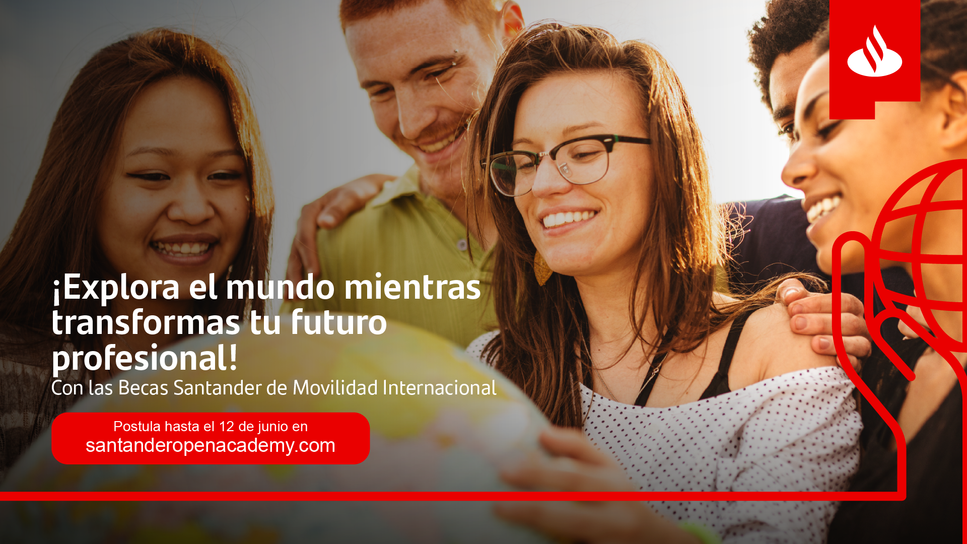 Convocatoria Becas Santander Movilidad 2025-2026 - Universidad de Chile