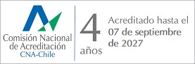 Acreditado por CNA-Chile por 4 años hasta septiembre de 2027