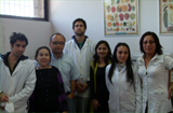 Dr. Escalona junto a parte del equipo de CEPOC