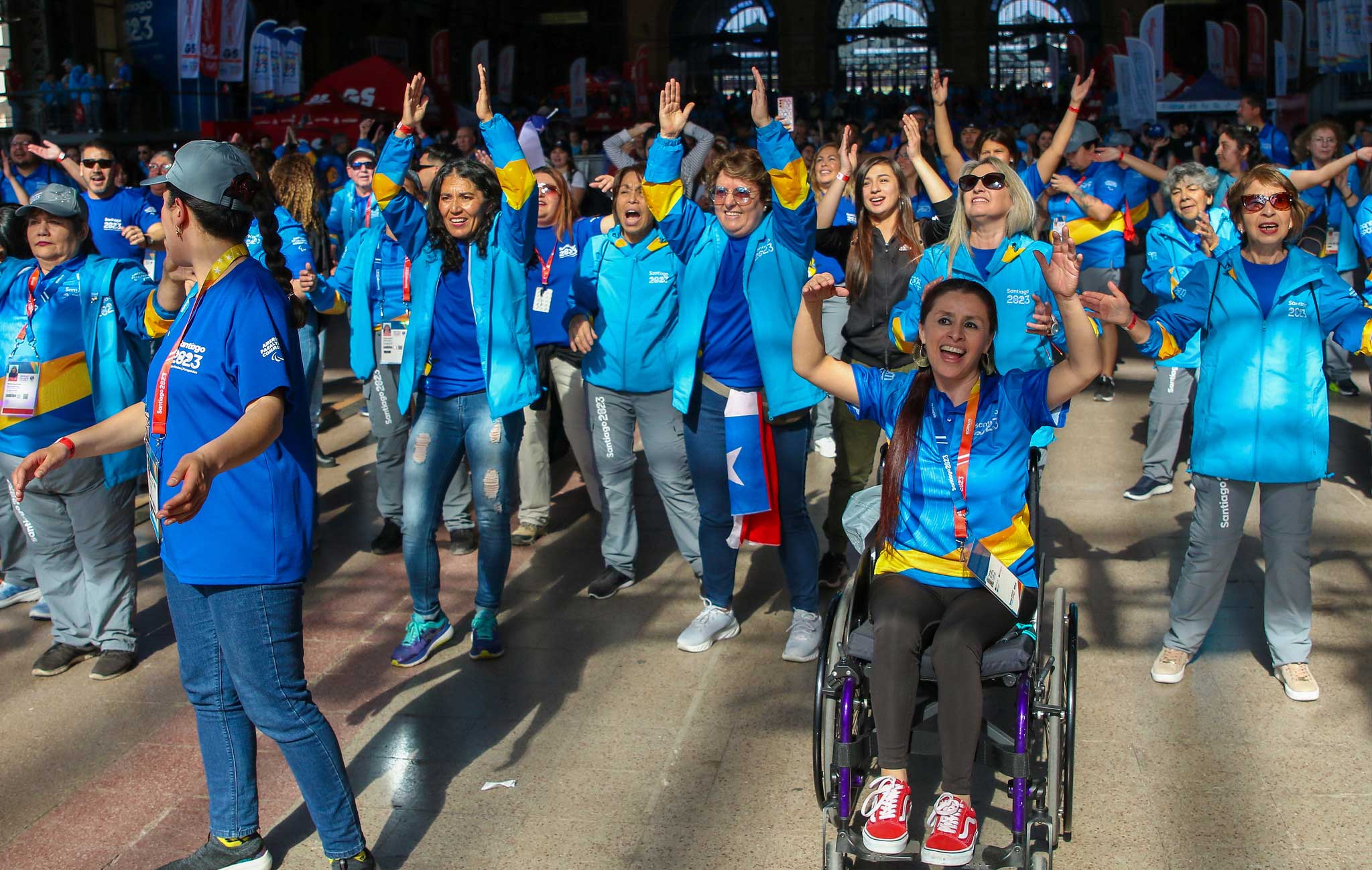 659 voluntarios de la Universidad de Chile contribuirán a la realización de los Juegos