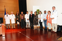 Premiados en la jornada de distinciones en la Facultad de Medicina U. Chile