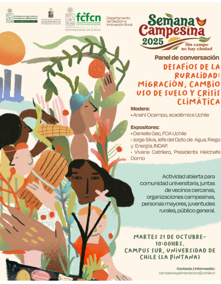 Semana Campesina 2025 en el Campus Antumapu de la U. de Chile.