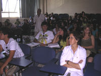 El Prof. Dr. Jorge Huerta dictó la clase inicial a los alumnos de la Escuela de Verano 2009.