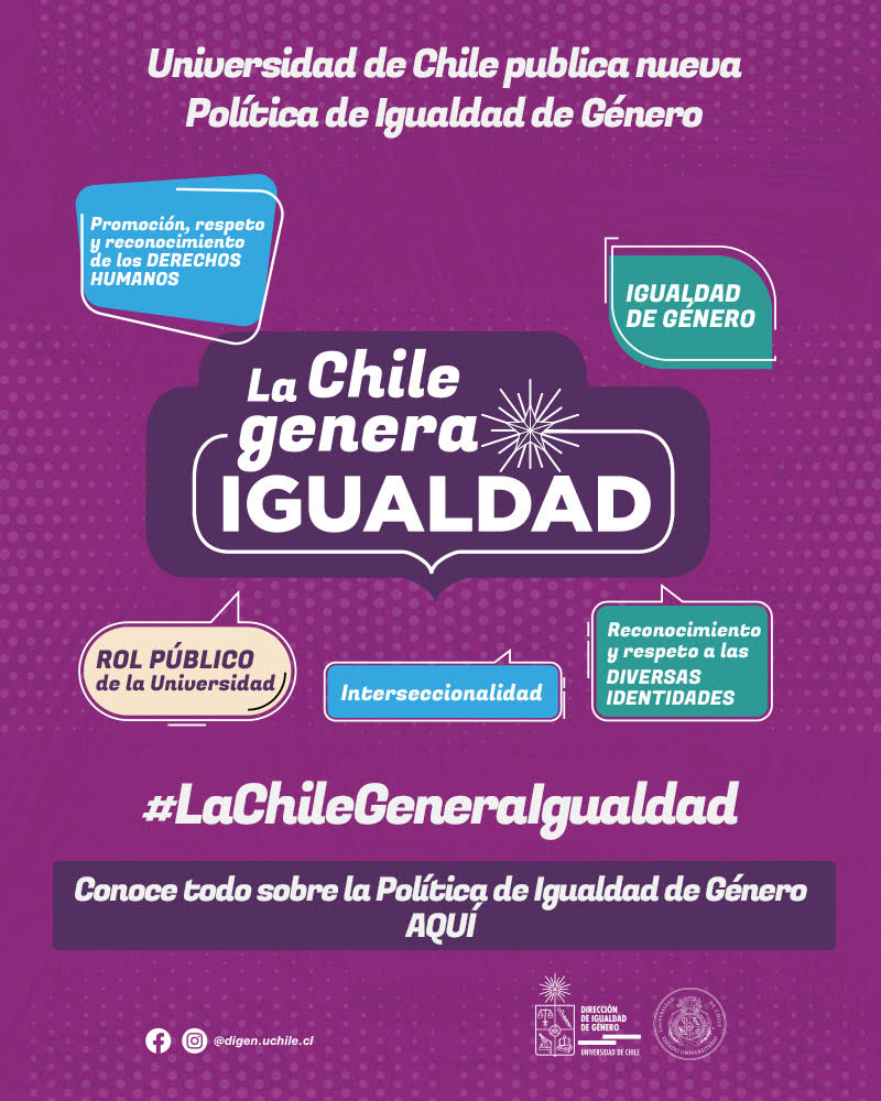 Lanzamiento de la Política de Igualdad de Género de la U. de Chile ...