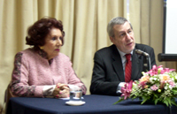 Iris Vittini y Alberto Van Klaveren