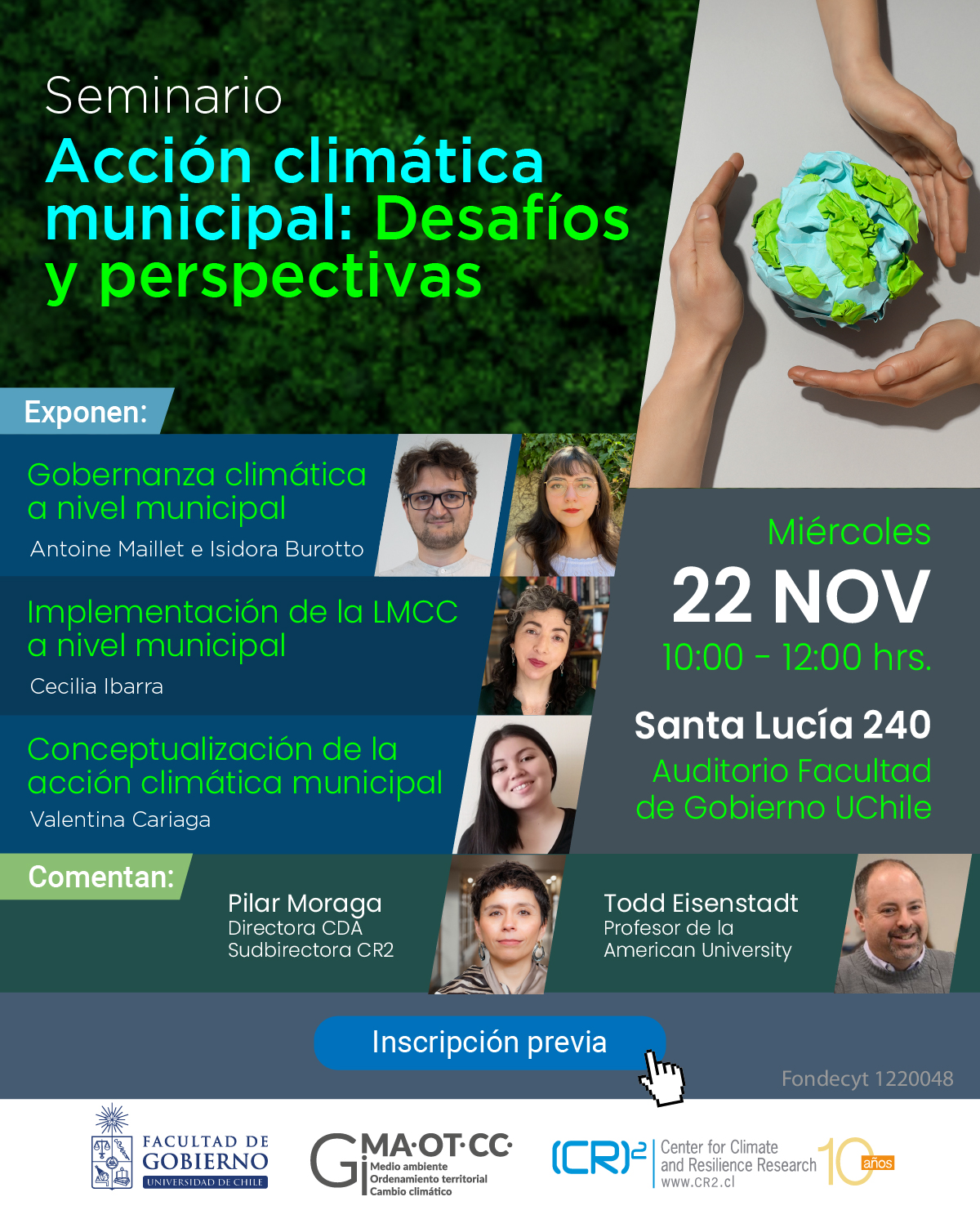 Seminario Acción Climática Municipal: Desafíos Y Perspectivas ...