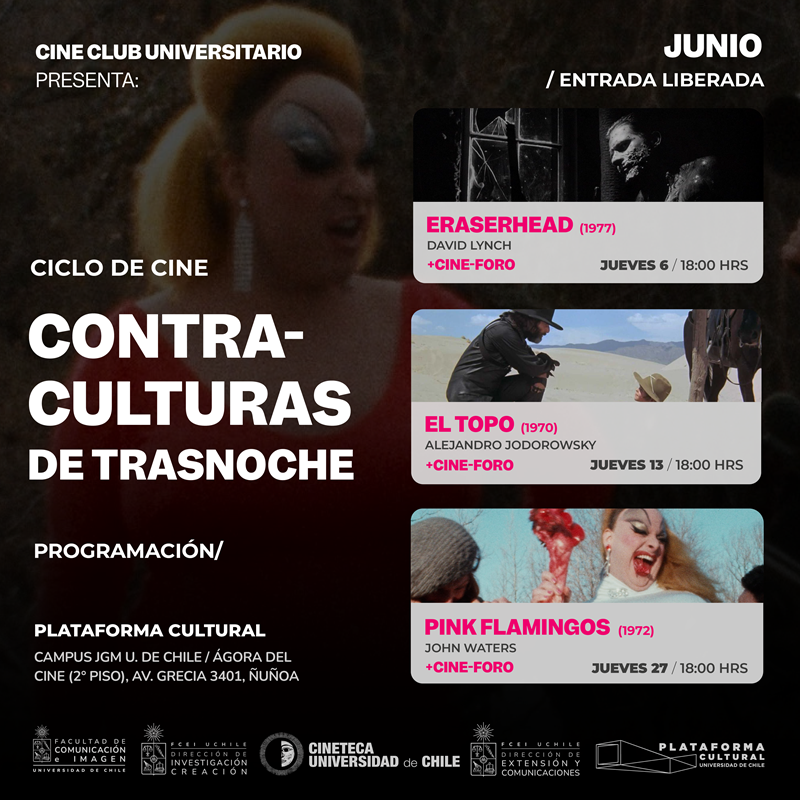 Contraculturas general junio cineteca 2024