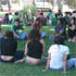 Estudiantes que ingresaron el 2009 en actividades de bienvenida