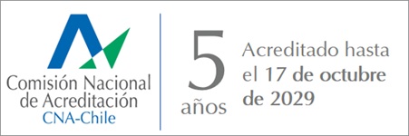 Acreditado por CNA-Chile por 5 años hasta octubre 2029