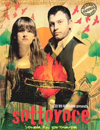 Protagonizada por Lalo Prieto y Loreto González, "Sottovoce, sonata en primavera" estará en cartelera hasta el sábado 12 de diciembre en el Teatro Nacional Chileno.