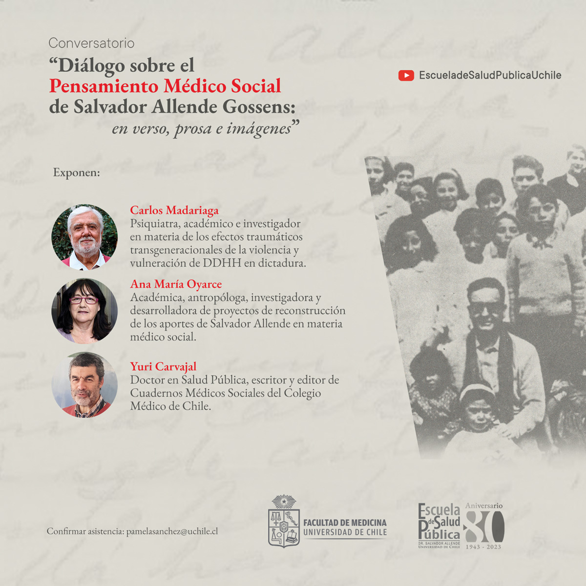 Diálogo Sobre El Pensamiento Médico Social De Salvador Allende Gossens ...