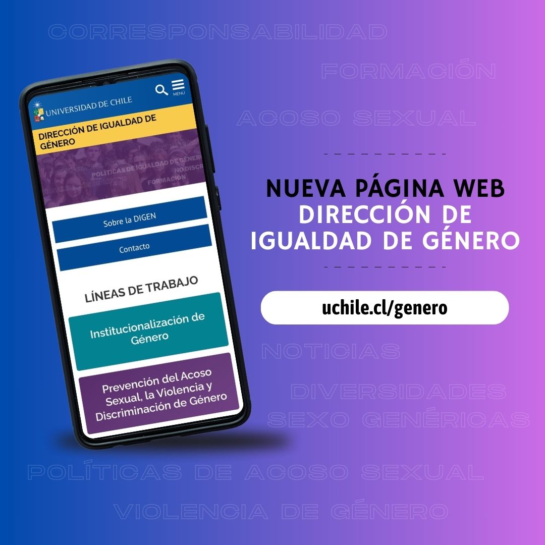 Nuevo sitio web de la Dirección de Género