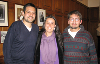 Pablo Soto, Francia Lara (postgrado) y Matías Rojas fueron electos como representantes de los estudiantes.