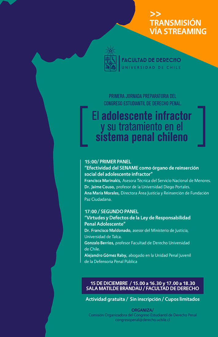 Seminario El Adolescente Infractor Y Su Tratamiento En El Sistema Penal ...