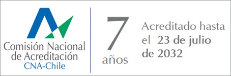Acreditado por CNA-Chile por 7 años hasta julio 2032