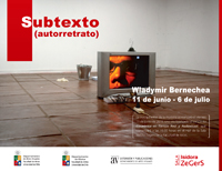 "Subtexto (autorretrato)" se inaugura una vez finalizado el Concierto Electrónica en Tiempo Real y Audiovisual que comenzará a las 19:30 horas del próximo viernes 11 de junio.