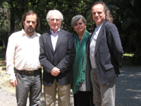 En noviembre de 2008, Juan Pablo Izquierdo participó en "Conversando con maestros". En la fotografía, el destacado director de orquesta aparece junto a Jorge Gaete, Beatriz Espinoza e Iñaki Uribarri.