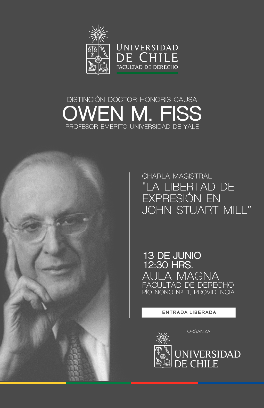 Ceremonia de entrega de Distinción Doctor Honoris Causa a Owen M. Fiss