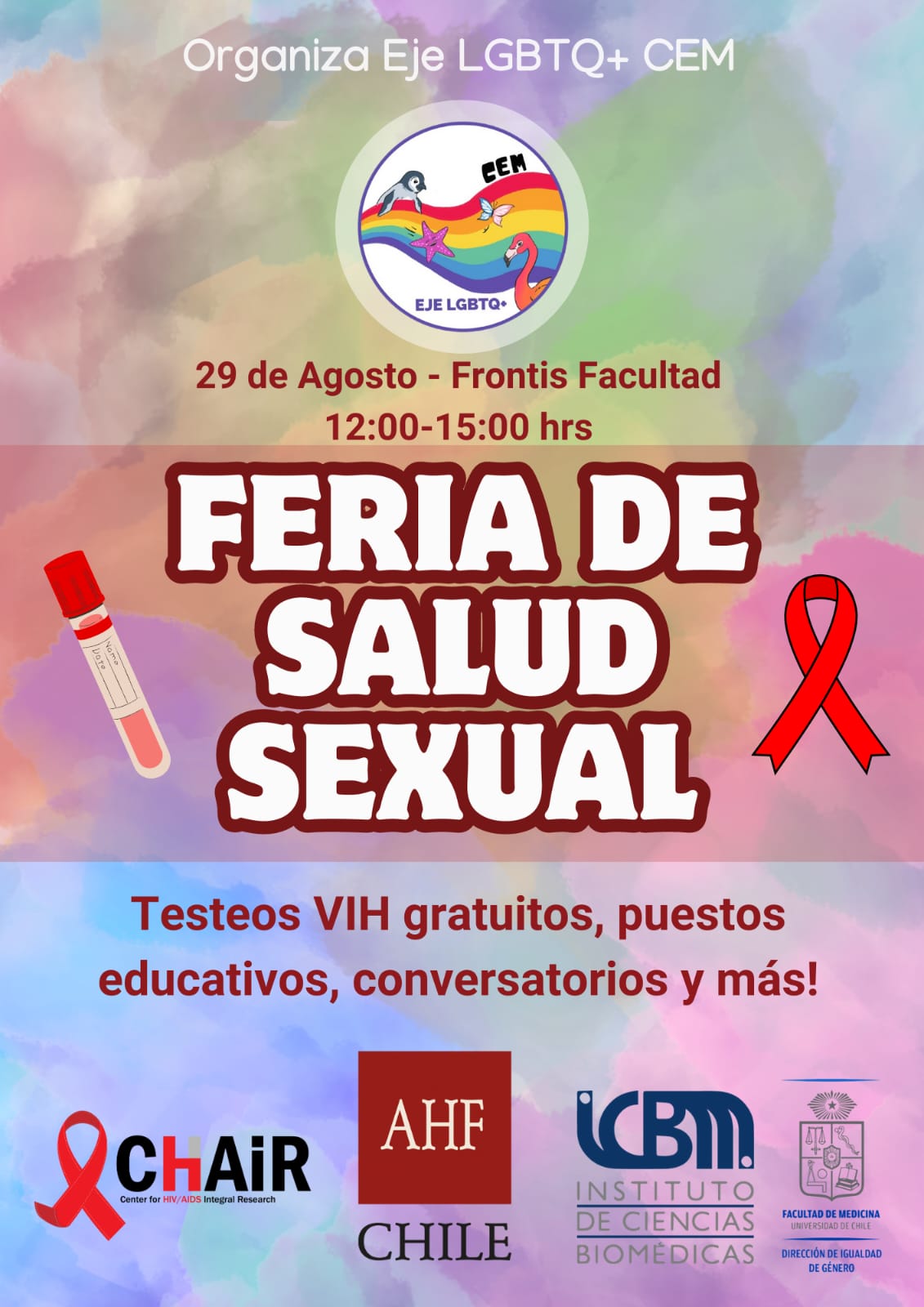 Feria de Salud Sexual Universidad de Chile