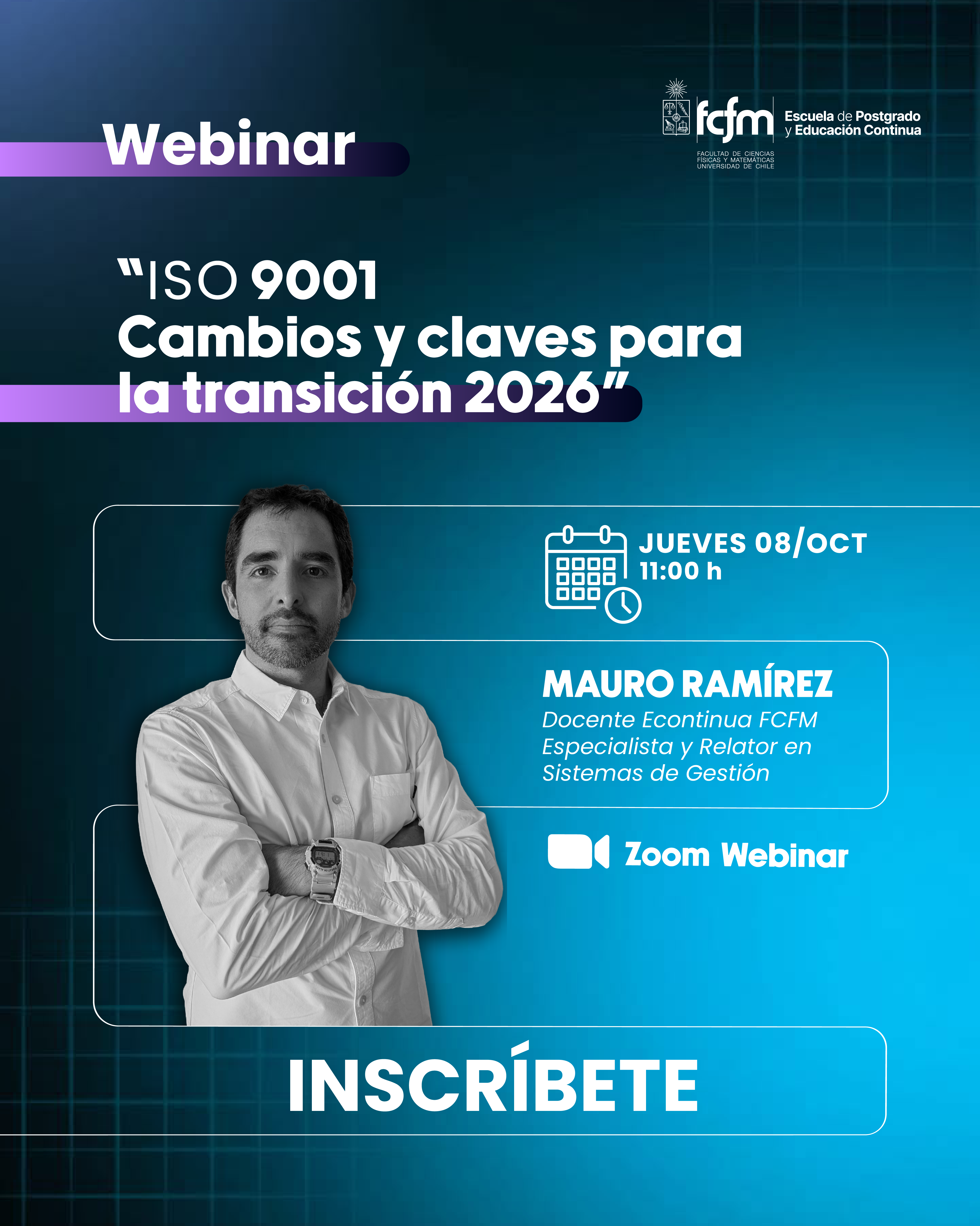 Webinar | ISO 9001: Cambios y claves para la transición 2026