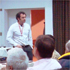 El Prof. Nicolás Franck en el seminario realizado en La Serena.
