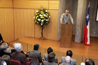 Prof. Ricardo Baeza, Premio Nacional de Ciencias Exacras y ex académico de la U. de Chile. 