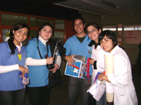 El equipo de estudiantes Ayudantes de la asignatura de Odontopediatría de la Facultad de Odontología.