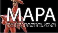 El Museo de Arte Popular Americano "Tomás Lago", MAPA, creado en 1943 por el Consejo Universitario de la Universidad de Chile, se ubica actualmente en Compañía 2691.