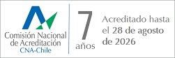 Acreditado por CNA-Chile por 7 años hasta agosto 2026