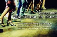 El Programa Vespertino de Danza finaliza su año académico con dos funciones en el Centro Cultural de Los Andes el jueves 25 y viernes 26 de enero a las 19:30 hrs. La entrada es liberada. 