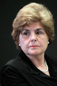 Prof. Luz María Méndez Beltrán, reconocida historiadora nacional. 