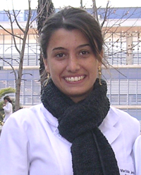 Matilde Jacard, alumna de 4º Año de la carrera de Odontología.