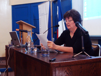 La Profesora María Eugenia Góngora dictó la Clase Magistral "Elogio de la lectura"