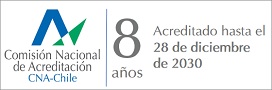 Acreditado por CNA-Chile por 8 años hasta diciembre 2030